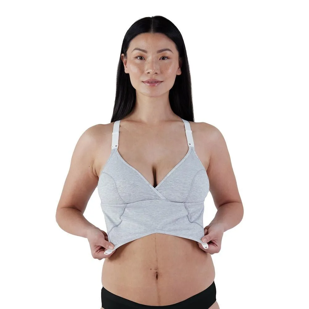 Bravado Original Pumping & Nursing Full Cup Bra 2.0 (Dove Heather)