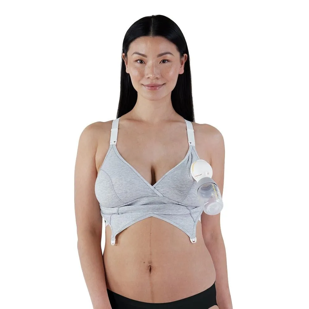 Bravado Original Pumping & Nursing Full Cup Bra 2.0 (Dove Heather)