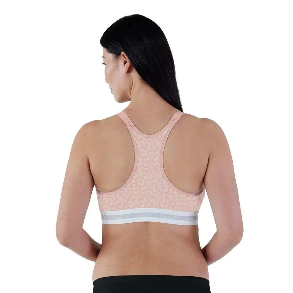 Bravado Original Pumping & Nursing Full Cup Bra 2.0 (Pink Leopard)