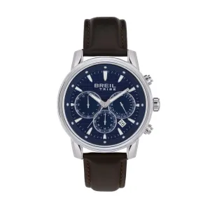 Breil Clock Caliber 43mm Blue Quartz Steel Ew0690