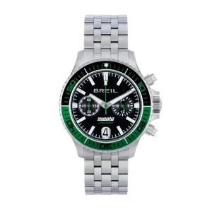 Breil Clock Manta P.R.O. Chrono 42mm Black Quartz Steel TW2014