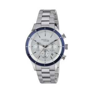 Breil watch dude chrono 43mm silver quartz steel ew0446
