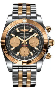 Breitling - Chronomat 41 Steel and Gold - Steel and Gold Pilot Bracelet