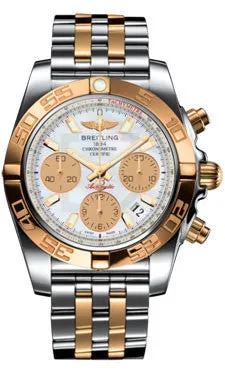 Breitling - Chronomat 41 Steel and Gold - Steel and Gold Pilot Bracelet