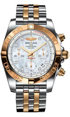 Breitling - Chronomat 41 Steel and Gold - Steel and Gold Pilot Bracelet