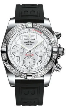 Breitling - Chronomat 41 Steel Diamond Bezel - Diver Pro III Strap