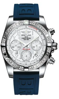 Breitling - Chronomat 41 Steel Diamond Bezel - Diver Pro III Strap