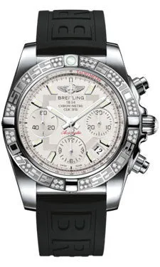 Breitling - Chronomat 41 Steel Diamond Bezel - Diver Pro III Strap