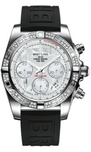 Breitling - Chronomat 41 Steel Diamond Bezel - Diver Pro III Strap