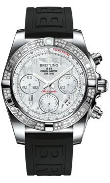 Breitling - Chronomat 41 Steel Diamond Bezel - Diver Pro III Strap