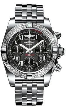 Breitling - Chronomat 41 Steel Diamond Bezel - Pilot Bracelet