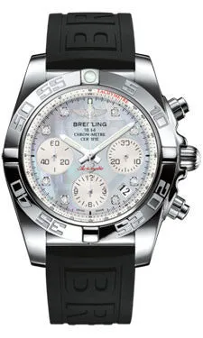 Breitling - Chronomat 41 Steel Polished Bezel - Diver Pro III Strap