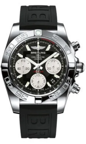 Breitling - Chronomat 41 Steel Polished Bezel - Diver Pro III Strap