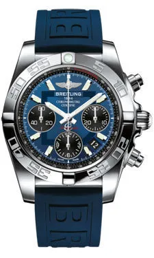 Breitling - Chronomat 41 Steel Polished Bezel - Diver Pro III Strap