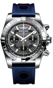 Breitling - Chronomat 41 Steel Polished Bezel - Ocean Racer Strap