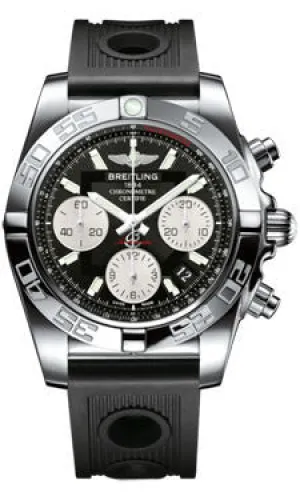 Breitling - Chronomat 41 Steel Polished Bezel - Ocean Racer Strap