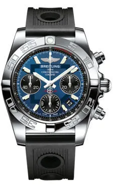 Breitling - Chronomat 41 Steel Polished Bezel - Ocean Racer Strap