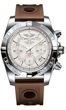 Breitling - Chronomat 41 Steel Polished Bezel - Ocean Racer Strap