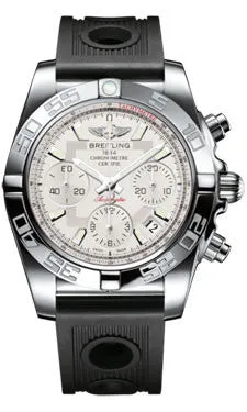 Breitling - Chronomat 41 Steel Polished Bezel - Ocean Racer Strap