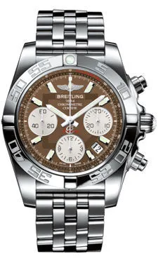 Breitling - Chronomat 41 Steel Polished Bezel - Pilot Bracelet