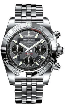 Breitling - Chronomat 41 Steel Polished Bezel - Pilot Bracelet