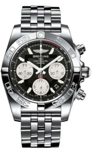 Breitling - Chronomat 41 Steel Polished Bezel - Pilot Bracelet