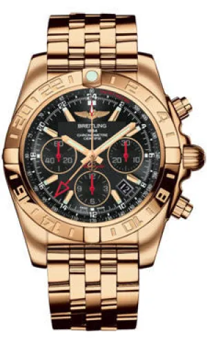 Breitling - Chronomat 44 GMT Rose Gold on Bracelet