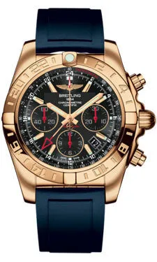 Breitling - Chronomat 44 GMT Rose Gold on Diver Pro II