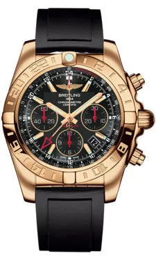 Breitling - Chronomat 44 GMT Rose Gold on Diver Pro II