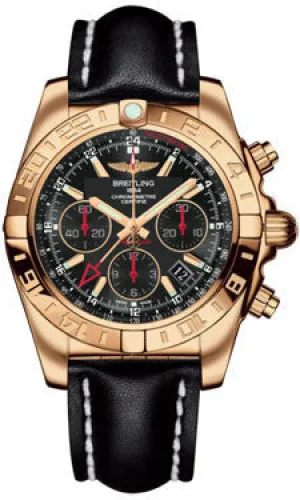Breitling - Chronomat 44 GMT Rose Gold on Leather
