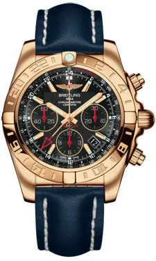 Breitling - Chronomat 44 GMT Rose Gold on Leather