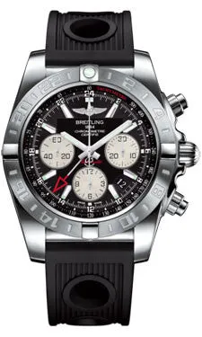 Breitling - Chronomat 44 GMT Stainless Steel on Diver Pro II