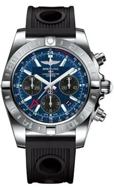 Breitling - Chronomat 44 GMT Stainless Steel on Diver Pro II