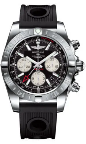 Breitling - Chronomat 44 GMT Stainless Steel on Diver Pro II