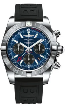 Breitling - Chronomat 44 GMT Stainless Steel on Diver Pro III