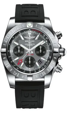 Breitling - Chronomat 44 GMT Stainless Steel on Diver Pro III
