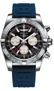 Breitling - Chronomat 44 GMT Stainless Steel on Diver Pro III