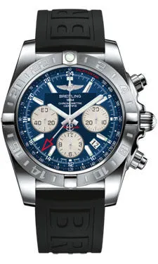 Breitling - Chronomat 44 GMT Stainless Steel on Diver Pro III