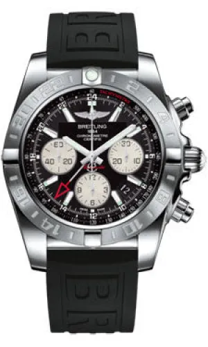 Breitling - Chronomat 44 GMT Stainless Steel on Diver Pro III