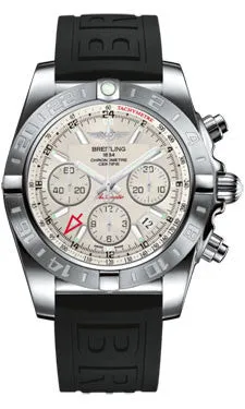 Breitling - Chronomat 44 GMT Stainless Steel on Diver Pro III