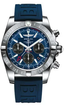 Breitling - Chronomat 44 GMT Stainless Steel on Diver Pro III