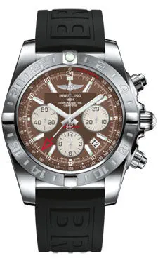 Breitling - Chronomat 44 GMT Stainless Steel on Diver Pro III