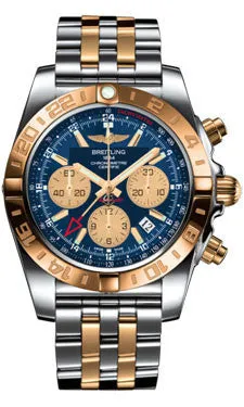 Breitling - Chronomat 44 GMT Steel and Gold on Bracelet