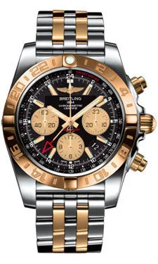 Breitling - Chronomat 44 GMT Steel and Gold on Bracelet