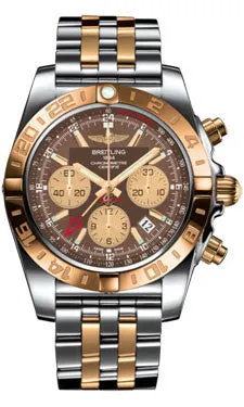 Breitling - Chronomat 44 GMT Steel and Gold on Bracelet