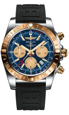 Breitling - Chronomat 44 GMT Steel and Gold on Diver Pro III