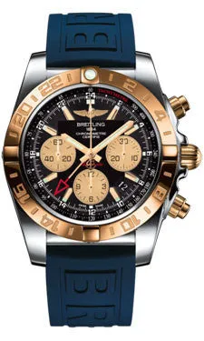 Breitling - Chronomat 44 GMT Steel and Gold on Diver Pro III