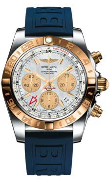 Breitling - Chronomat 44 GMT Steel and Gold on Diver Pro III