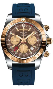 Breitling - Chronomat 44 GMT Steel and Gold on Diver Pro III