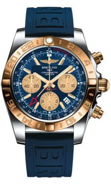 Breitling - Chronomat 44 GMT Steel and Gold on Diver Pro III